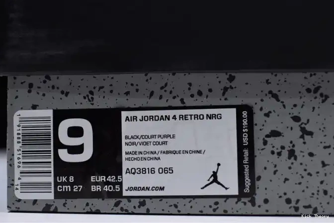 Kick Theory AQ3816-065 NRG Retro Raptors
